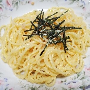 おせちに飽きたら・・・明太子パスタ！